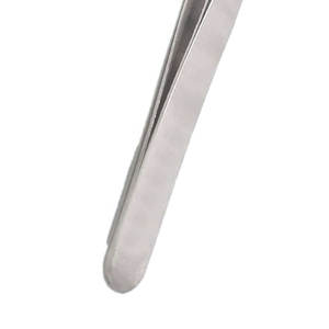 Pince à épiler incurvée en acier inoxydable de qualité supérieure pour l'application d'extensions de cils en volume, prise en main précise, outil de salon de beauté - Product Image 5