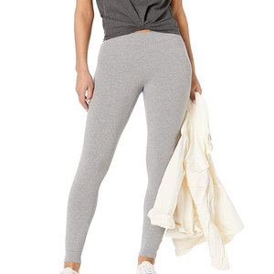 Leggings de yoga push up taille haute pour femmes pantalons de sport sans couture avec fermeture à la taille élastique solide Spandex/Nylon - Product Image 4