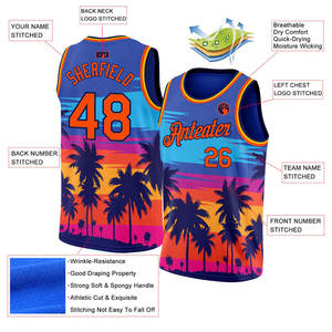 Maillot de basket-ball américain imprimé respirant de haute qualité 2025, uniformes d'équipe des Hornets, édition classique, 100% polyester - Product Image 5