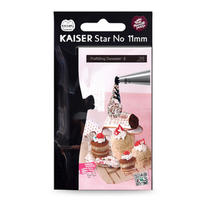 Kaiser Star Nozzle 11mm ProfiDekoCenter-5 Pack <b>Cake</b> <b>Decorating</b> <b>Supplies</b> - Product Image 3