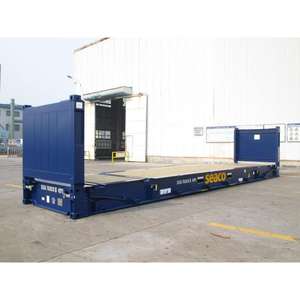 Solution de conteneur Flat Rack pour équipement lourd Flat Rack Cargo Container - Product Image 3