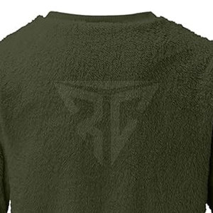 Sudadera Sherpa de algodón 100% de alta calidad para hombre, moda de invierno superior con patrón sólido, servicio OEM - Product Image 6