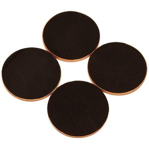 Stylish Classic Luxury Design Pure Copper 5mm Thick Heat Resistant Eco-Friendly <b>Coaster</b> <b>Set</b> of 4 Pcs - Product Image 2