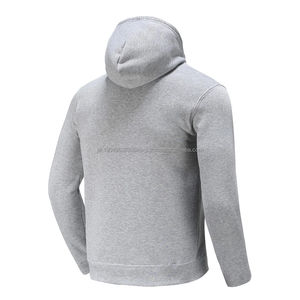 Sweat-shirts pour hommes de haute qualité 100% coton Streetwear Pull avec logo brodé personnalisé Sweat-shirts basiques vierges - Product Image 2
