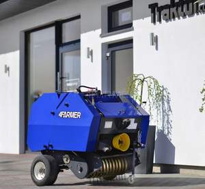 Mini Enfardadora Redonda de Heno en Oferta, Enfardadora Cuadrada Agrícola con Motor y Caja de Cambios, Componentes Principales para la Recolección de Heno y Pasto - Product Image 3