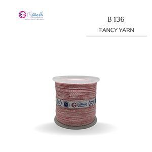 Luxueux B136 Fil fantaisie Fil à paillettes fantaisie Fil étincelant de haute qualité pour tricoter le crochet et le tissage - Product Image 1