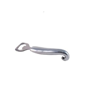 Abridor de botellas de aluminio pulido brillante, diseño de estatuilla, accesorio de barra duradero, herramienta de cocina moderna, regalo para fiesta en casa o uso en Bar - Product Image 3