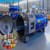 Bouteille en verre Bidon en métal Énergie Lait Jus Thé Boissons Chauffage à la vapeur Eau Immersion Pulvérisation Stérilisateur Pasteurisateur Machine