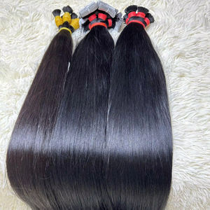 Paquetes de cabello crudo vietnamita Virgen sin procesar de alta calidad 100% Cabello humano natural con extremos estirados dobles de Vietnam - Product Image 1