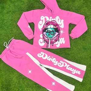 Conjunto Deportivo Personalizado de Primera Calidad con Serigrafía, Algodón French Terry, Ropa Deportiva Transpirable de 500 GSM - Product Image 6