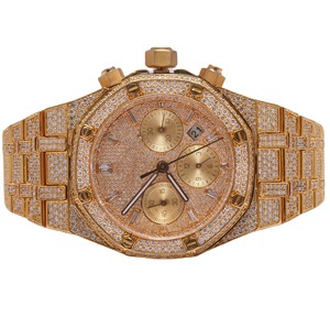 Colección de Relojes de Lujo para Hombre de Calidad Estándar, 42 mm, Claridad VVS, Relojes con Diamantes Moissanite Disponibles desde India - Product Image 1