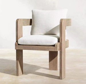 Foshan Massief Teakhouten Tafel-En Stoelset Waterdicht En Zonwerend Voor Terrassen, Hotellobby 'S, Binnenplaatsen En Villa 'S - Product Image 3