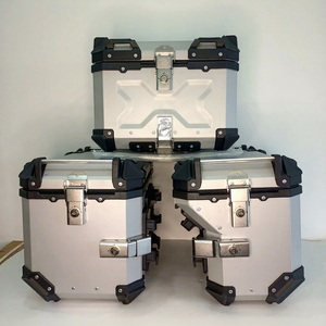 Maleta Lateral <span class=keywords><strong>para</strong></span> Motocicleta <span class=keywords><strong>de</strong></span> 46L, Maleta Superior Impermeable <span class=keywords><strong>para</strong></span> Motocicleta, <span class=keywords><strong>Caja</strong></span> <span class=keywords><strong>de</strong></span> <span class=keywords><strong>Equipaje</strong></span> <span class=keywords><strong>para</strong></span> Motocicleta <span class=keywords><strong>de</strong></span> Aleación <span class=keywords><strong>de</strong></span> Aluminio - Product Image 1