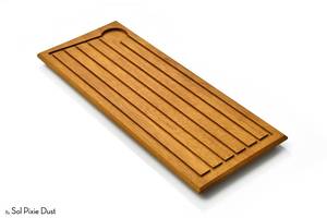 เขียงไม้สี่เหลี่ยม & จานเสิร์ฟ-ทนทานและยั่งยืน - Product Image 6