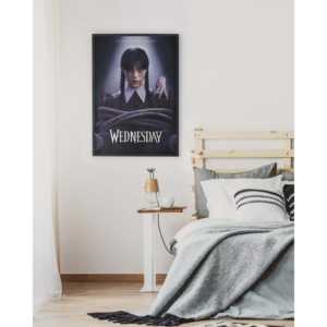 Affiche de la saison 2 de Wednesday : Décoration en papier Halloween - L'attente a été une torture - Product Image 4