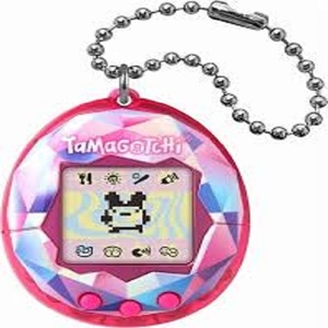 <span class=keywords><strong>Nouveau</strong></span> <span class=keywords><strong>Tamagotchi</strong></span> authentique - Animal de compagnie numérique Pink Treasure Jewel, jouet interactif - Product Image 2