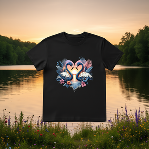 T-Shirt Unisex 100% Cotone 210GSM Stile Casual Aderente con Design Personalizzato Stampato Metodo di Stampa DTG - Product Image 4
