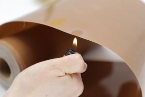Ad alta temperatura PTFE rilascio tessuto-Non bastone PTFE rivestito in fibra di vetro per composito stampaggio, termosaldatura, industria tessile