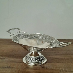 Bol de service en argent polyvalent pour fête de pendaison de crémaillère, buffet, table de restaurant, service de table et service aux invités, vente en gros en provenance d'Inde - Product Image 5