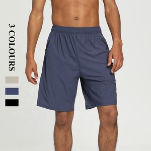 Haute qualité hommes impression décontracté Fitness Shorts respirant séchage rapide conception taille élastique ourlet ample basket-ball shortsDDP expédition - Product Image 3