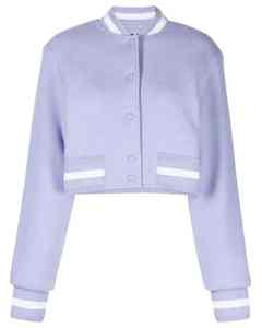 Chaqueta universitaria informal para mujer, con forro cálido y cómodo de primera calidad y un ajuste moderno y a la moda. - Product Image 3