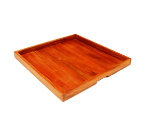 Design de bol en forme de coeur servant des fruits à dessert 1 assiette de service en bois Produit de qualité supérieure fabriqué à la main et durable - Product Image 6