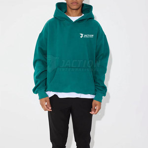 Último diseño pulóver hombres sudaderas con capucha de gran tamaño calidad premium precio barato 100% algodón transpirable básico sudaderas con capucha de gran tamaño para hombres - Product Image 4