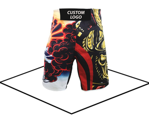 Shorts de Lucha MMA Hechos a Medida de Alta Calidad al por Mayor - Ropa de Artes Marciales de Spandex, Shorts para Hombre - Product Image 4
