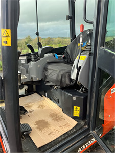 Mejor oferta 2021 Kubota Mini excavadora Kubota motor sobre orugas excavadora granja usada tendencia Mini excavadora máquina - Product Image 6