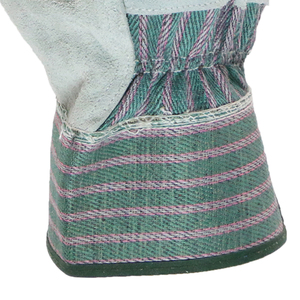 Guantes de trabajo de aparejo hechos con material de cuero Partido de vaca más vendidos, guantes de seguridad de trabajo de Ensamblaje automático de construcción Industrial - Product Image 4