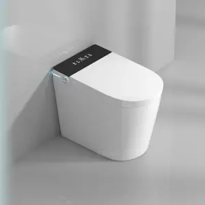 BAILU A-015 nero intelligente intelligente wc wc ecologico spegnimento a filo
