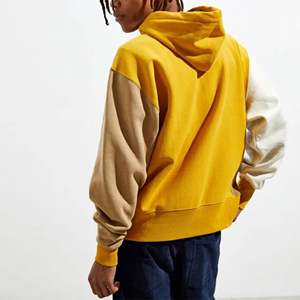 Sudadera con Capucha para Hombre de Alta Calidad y Tacto Suave, Nuevo Estilo Colorblock, Secado Rápido, Deportiva, con Bordado Personalizado, Estilo Invernal - Product Image 4