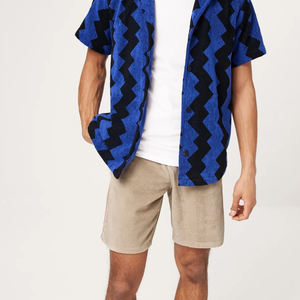 Vente chaude avec poches Bas élastiques Athlétique réglable Workout Gym Wear Fleece Terry Casual Men Short avec taille personnalisée - Product Image 6