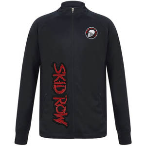 Veste coupe-vent réversible Offre Spéciale grande taille pour hommes veste entraîneurs à capuche avec logo personnalisé brodé poche noire unie - Product Image 1