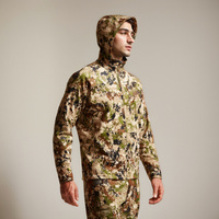 Vestes de chasse personnalisées de haute qualité, imperméables, coupe-vent, à col montant, avec design imprimé, en softshell, à fermeture éclair, pour la chasse au canard en plein air