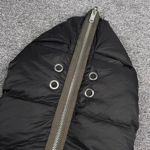 Customized <b>Canvas</b> Puffer <b>Jacket</b> with Your Logo and Design Hooded High Street Style - Product Image 6
