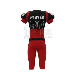 Tackle Twill Uniformes de fútbol americano para hombres adultos Ropa deportiva personalizada Transpirable Manga corta 100% Poliéster Hecho en Pakistán - Product Image 5