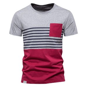 T-shirt à manches courtes pour homme léger et personnalisé, vente flash d'été, 100% coton, couleur personnalisée, motif uni - Product Image 3