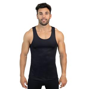 Débardeur en pur coton couleur personnalisée en gros débardeur à séchage rapide musculation gymnastique entraînement ajusté sport hommes débardeur - Product Image 6