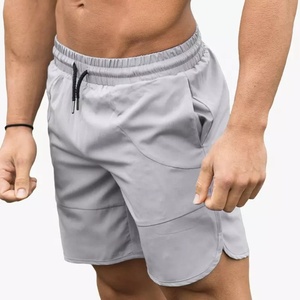 Short d'entraînement personnalisé pour hommes avec poche Design décontracté en coton Décoration de logo anti-rides pour une utilisation en salle de sport Service OEM disponible - Product Image 4