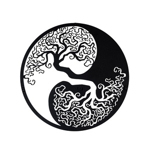 Elegant Tree of Life Symbol Metal Wall Art Laser Cut Home Decor Sculpture - Product Image 2