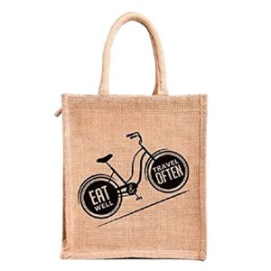 2025 últimas llegadas Bolsa De yute tejida Bolsa De yute de calidad superior bolsa de regalo promocional con impresión personalizada para la venta - Product Image 2