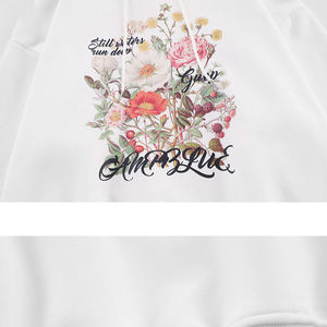 Sudadera con capucha lisa en relieve de alta calidad Unisex logotipo personalizado impreso sudadera de invierno de gran tamaño para hombres sublimación Unisex en blanco - Product Image 3