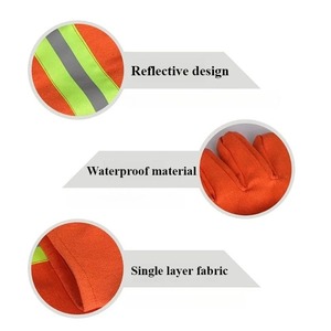 Gants ignifuges épais résistants à l'usure pour la lutte contre les incendies en plein air pour la formation aux incendies de forêt et les activités de sécurité incendie sur le campus - Product Image 4