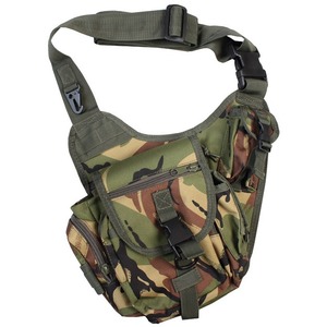 Sac à bandoulière tactique 7 litres - Sac de transport avec dos en mesh respirant DPM, sangle réglable à dégagement rapide, camouflage personnalisé - Product Image 1