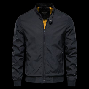 เสื้อโค้ทตัวใหญ่ไซส์พิเศษสำหรับผู้ชายแจ็คเก็ตบุนวมกันหนาวแจ็คเก็ตบอมเบอร์ลำลอง - Product Image 6