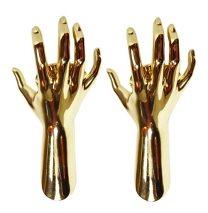 Nordic Decorative Double Wall Mounted Coat <b>Hook</b> Rack Zinc Alloy and Brass for Hanging Robe Key Coat - Product Image 6