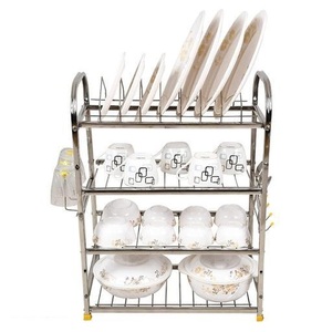 Kitchen Use Stainless Steel Kitchen <b>Plate</b> Stand <b>Rack</b> Top Selling <b>Rack</b> at Affordable Cheap Wholesale Price Elegant <b>for</b> Home - Product Image 1