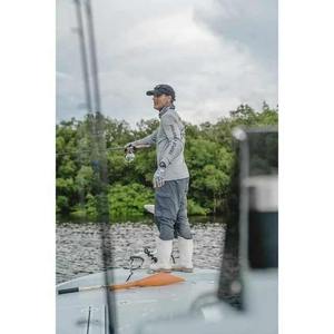 ถุงมือตกปลาแบบเรียบครึ่งนิ้วน้ำหนักเบาพร้อมการป้องกันรังสียูวีสำหรับผู้ชายและผู้หญิงขายส่ง - Product Image 4