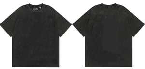 Camisetas de hombre en blanco de algodón 100% de alta calidad, camiseta personalizada con serigrafía transpirable ecológica de ajuste Regular de peso pesado - Product Image 5